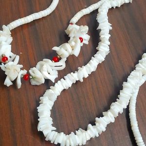 Lot of 4 Shell Necklaces!